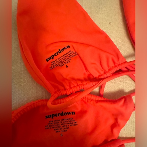 Superdown Raquel String Bikini Set - Picture 4 of 5